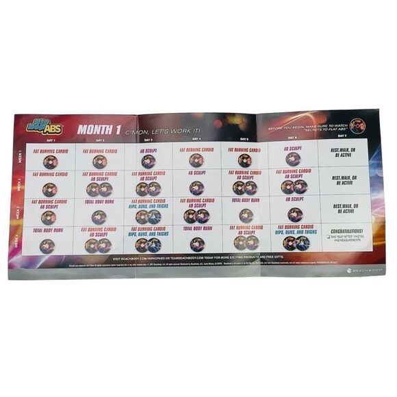 BeachBody Shaun T's Hip Hop Abs (DVD, 3-Disc Set, 2011) Fitness Workout Program - Picture 7 of 12